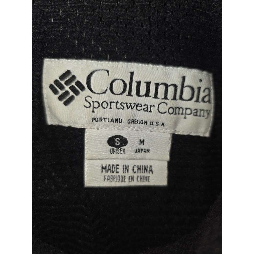 Columbia Titanium Fleece Nylon Full Zip Size S Black Jacket - Picture 6 of 11